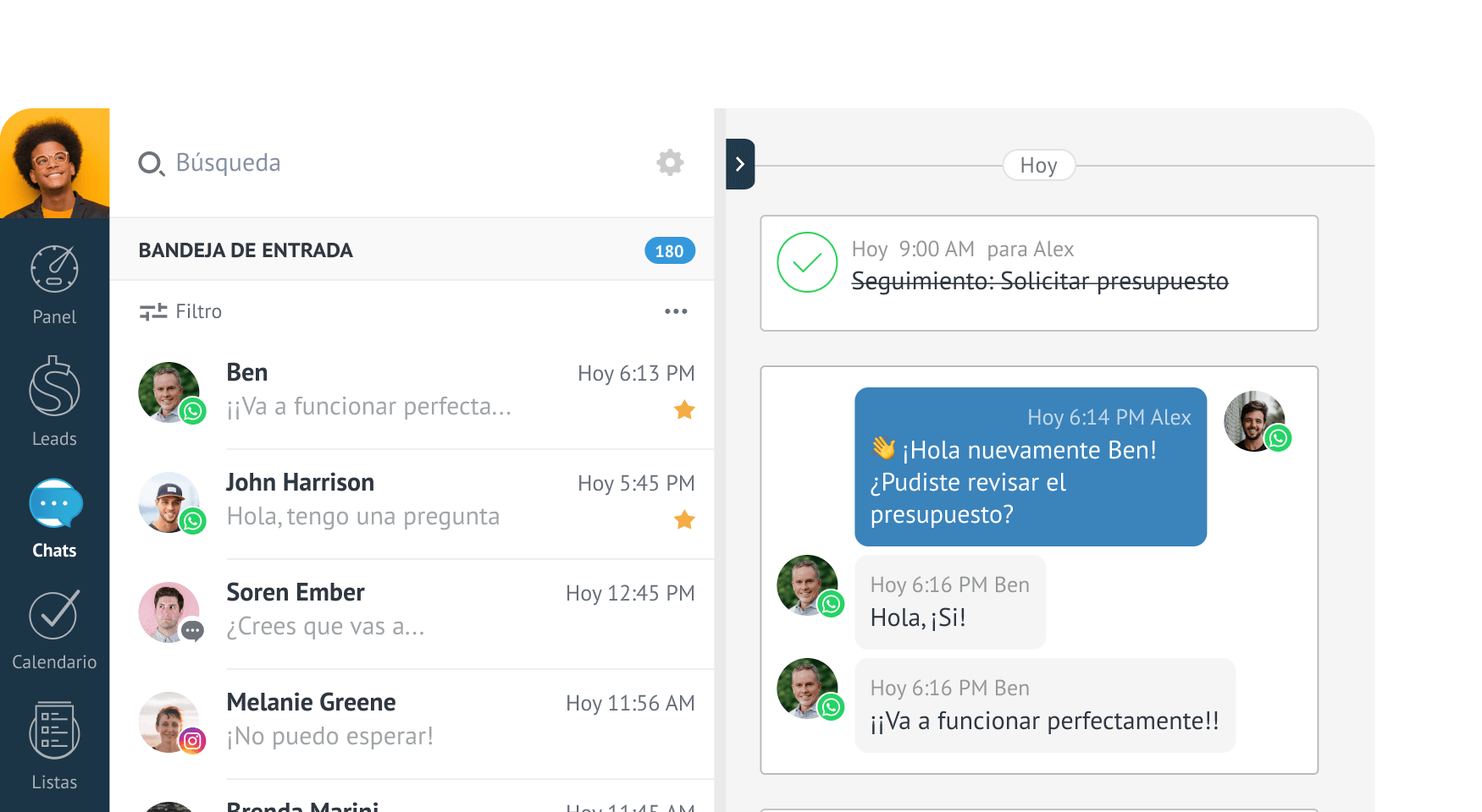 Integración WhatsApp Kommo CRM